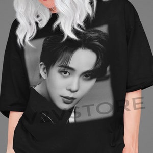 Ateez Jongho Unisex Heavy Cotton Tee