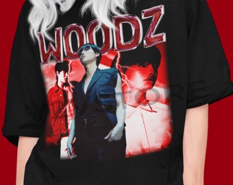 WOODZ Archive 1 Tracklist Hoodie, Woodz Slide Strum Mute Shirt