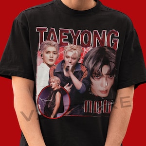 Vintage Taeyong NCT Unisex Tshirt| Kpop bootleg Tshirt