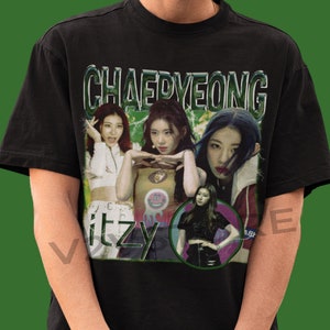 Vintage Chaeryeong Itzy Unisex Tshirt| Kpop bootleg Tshirt