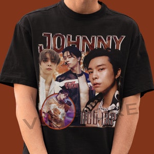 Vintage Johnny NCT Unisex Tshirt| Kpop bootleg Tshirt