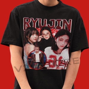 Vintage Ryujin Itzy Unisex Tshirt| Kpop bootleg Tshirt