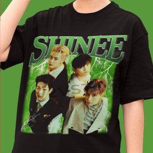 Vintage Shinee Unisex Tshirt| Kpop bootleg Tshirt