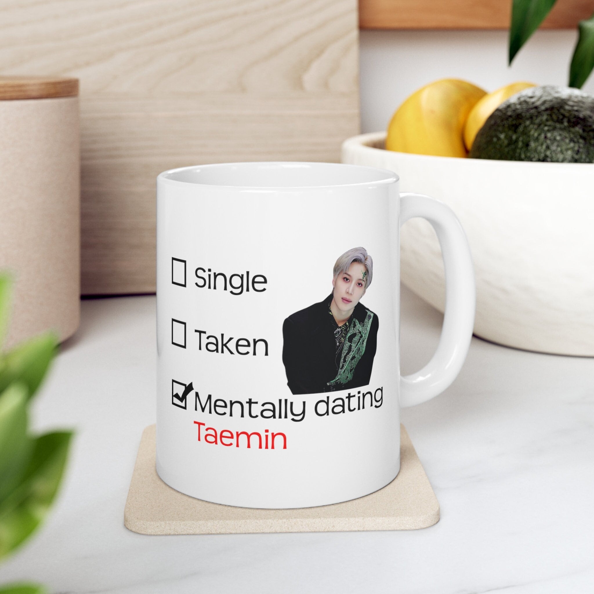 Taemin Mug - Etsy