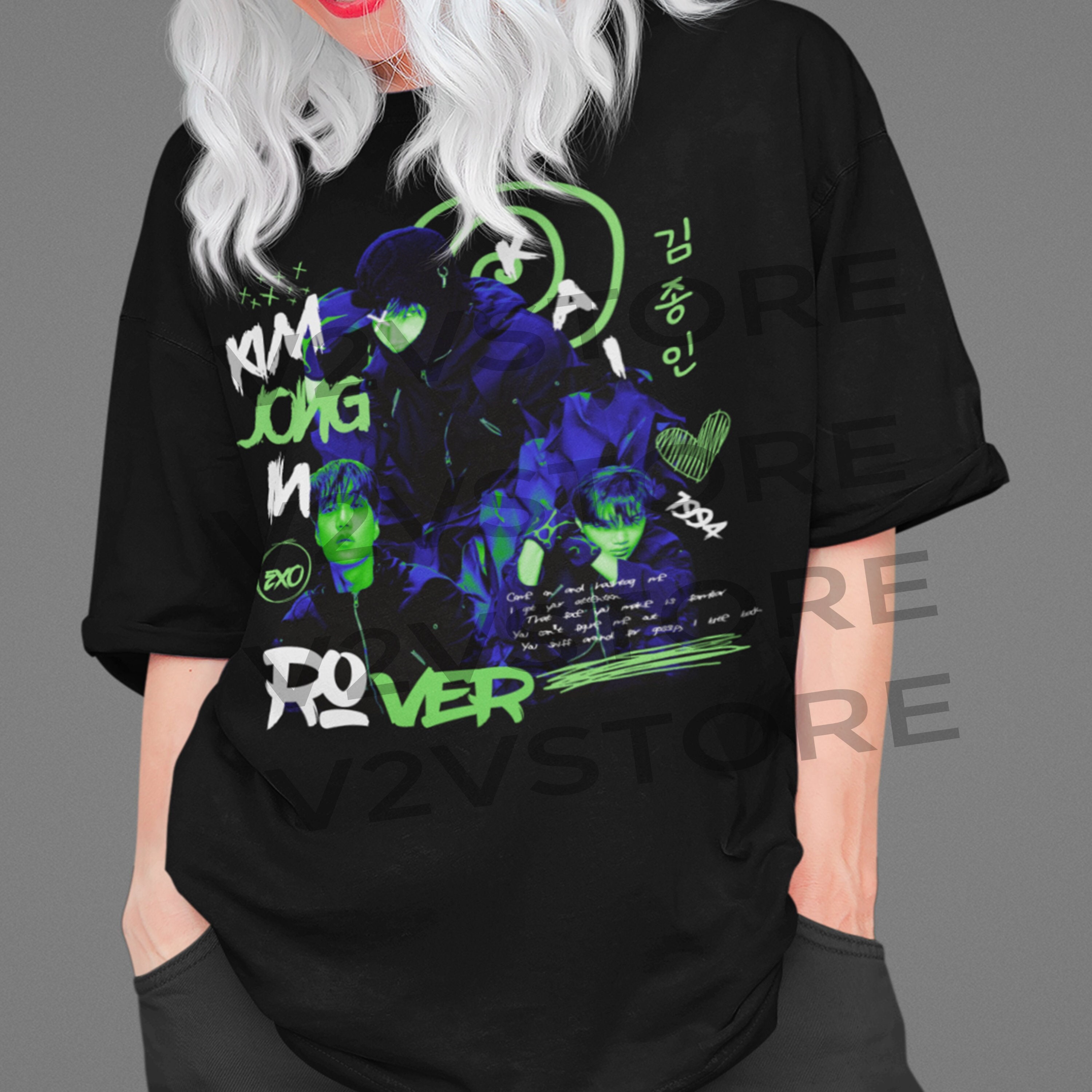 exo カイ Tシャツ Exo Kai Shirt - Etsy Canada
