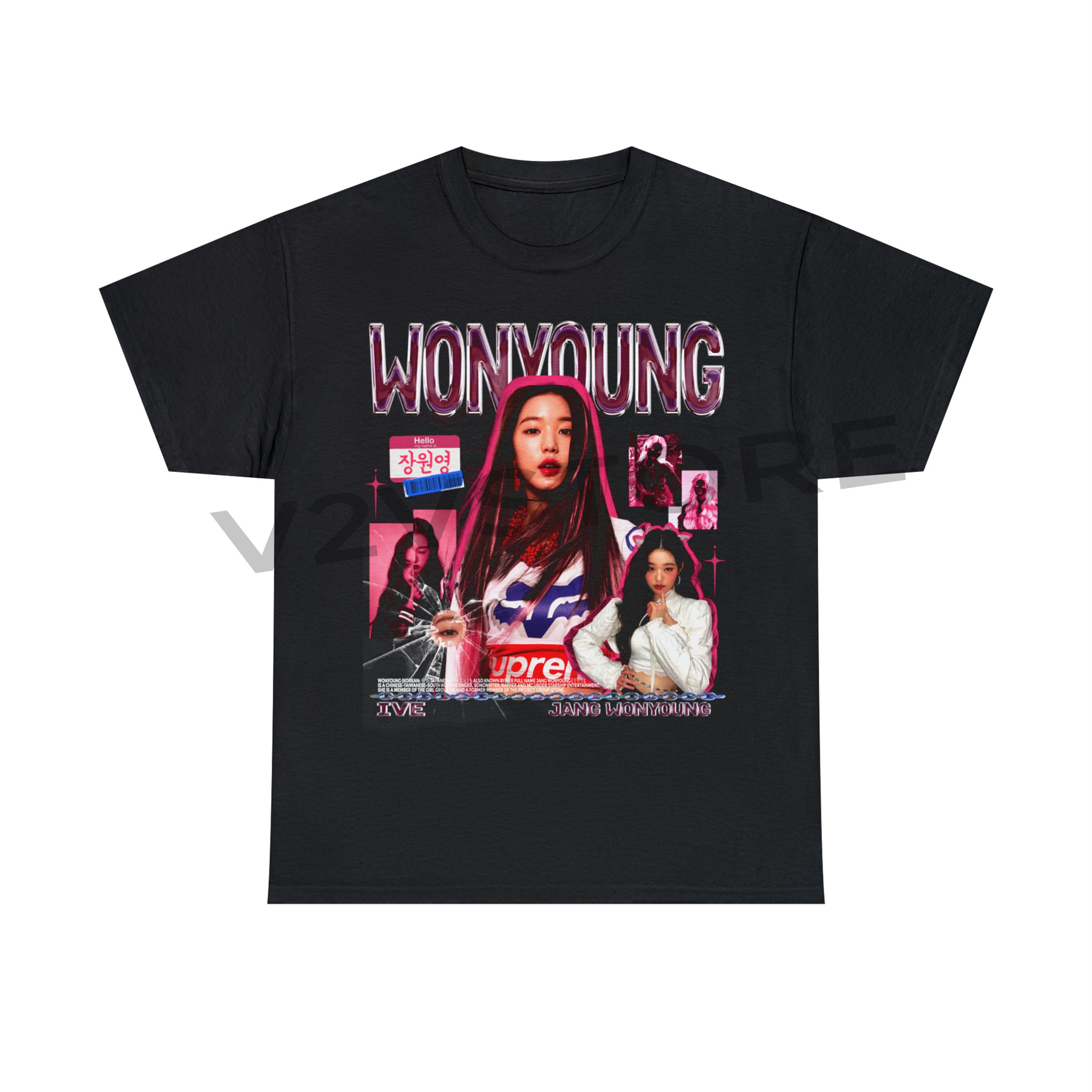 ウォニョン Tシャツ IVE WONYOUNG Ive Wonyoung Unisex Tshirt - Etsy