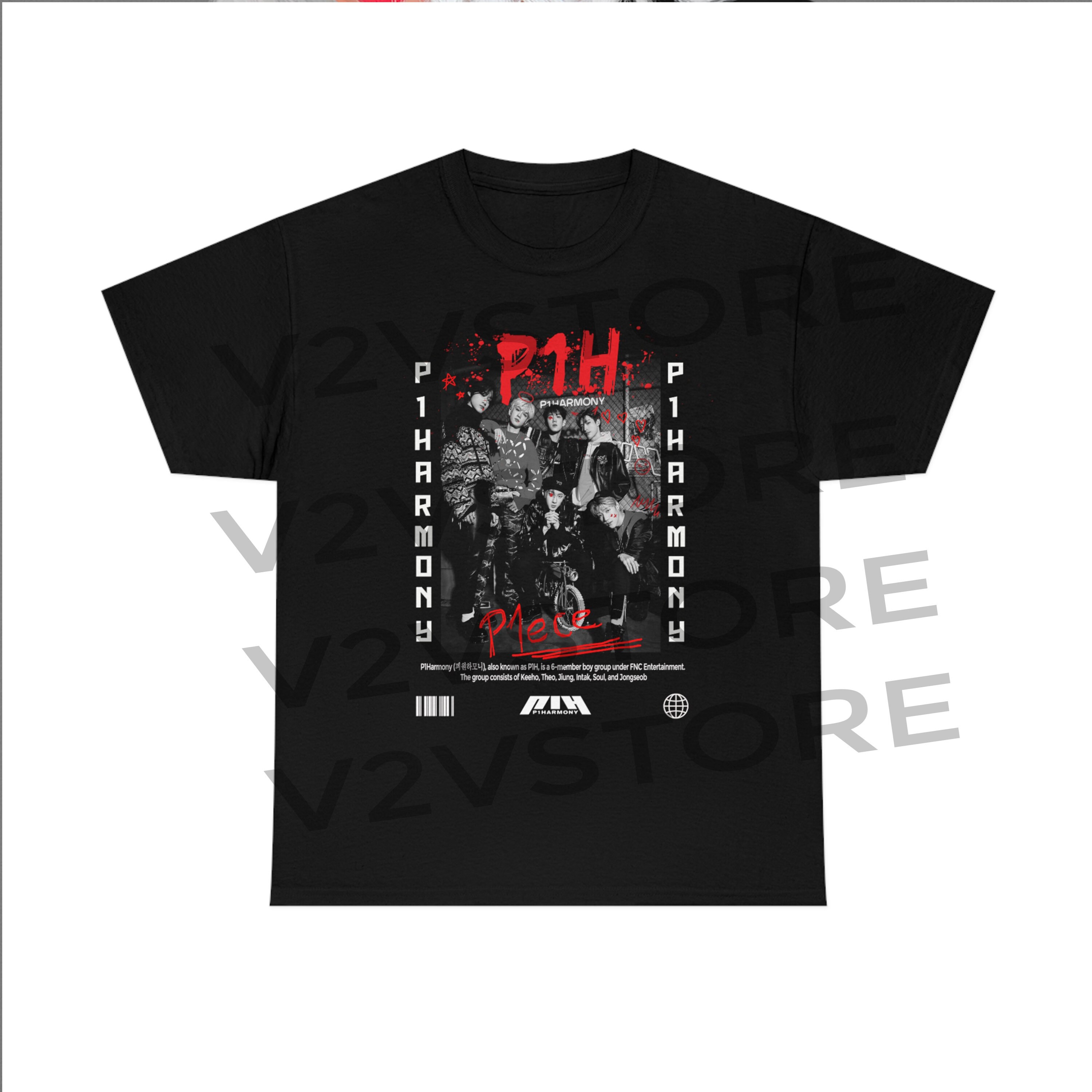 p1harmony tシャツ　新品未開封 p1harmony tシャツ 新品未開封 P1harmony t shirt - Etsy 日本