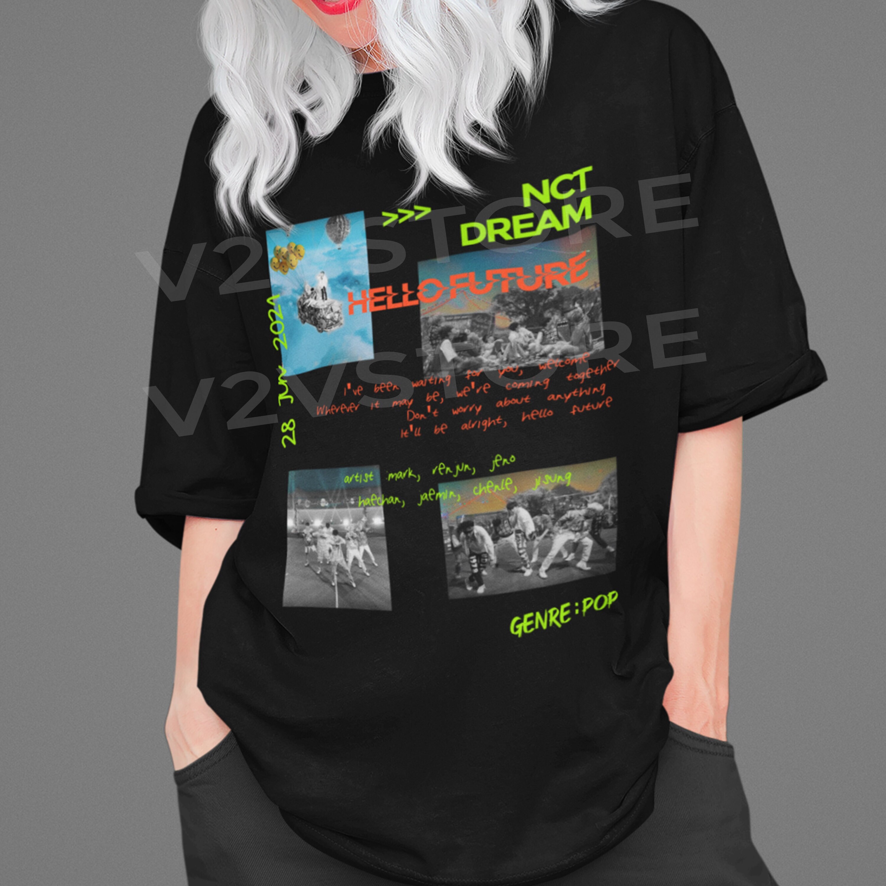 Nct T Shirt - Etsy