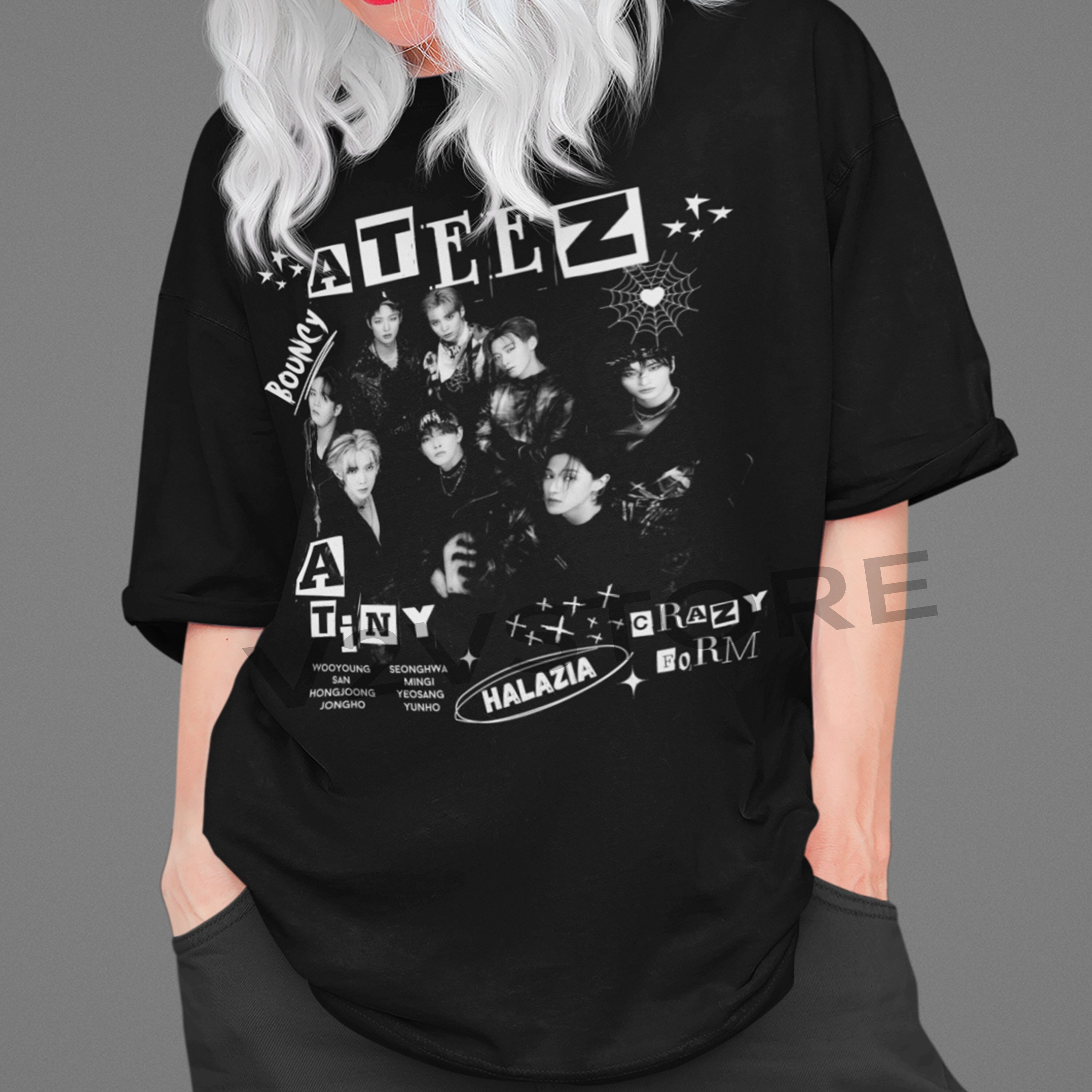 Fix on shirt ateez - Etsy 日本