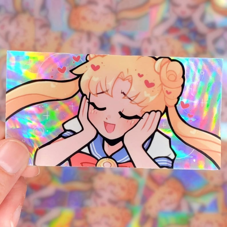 Redraws Sticker Magical Girl Redraw Stickers | 3 DESIGNS | Kawaii Anime Aesthetic | Die ...