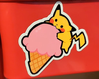 CHEW Ice Cream fridge magnet