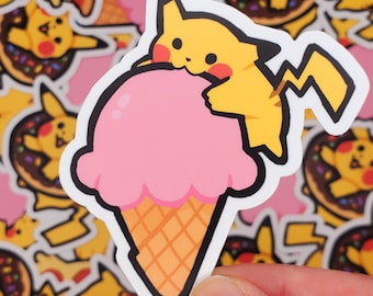 Stickers CHEW-snackpakket | 5 ONTWERPEN | 3 x 3 gestanste stickers van mat vinyl