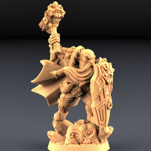 Miniatures D&D Dwarf Warriors Dwarf in Detailed Resin 3d Print | Etsy