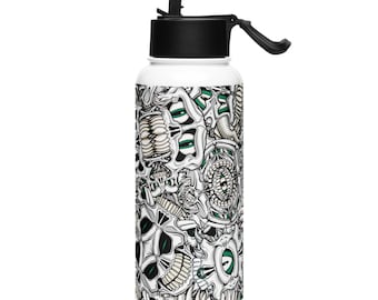 Skull Party Insulated Water Bottle