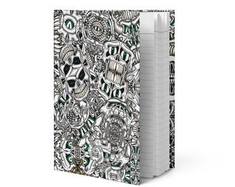 Skull Party Hardcover journal matte