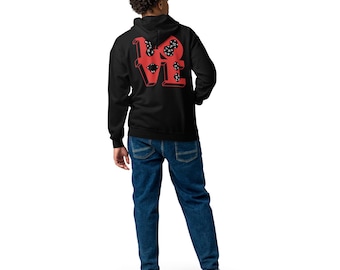 Love DnD zip hoodie