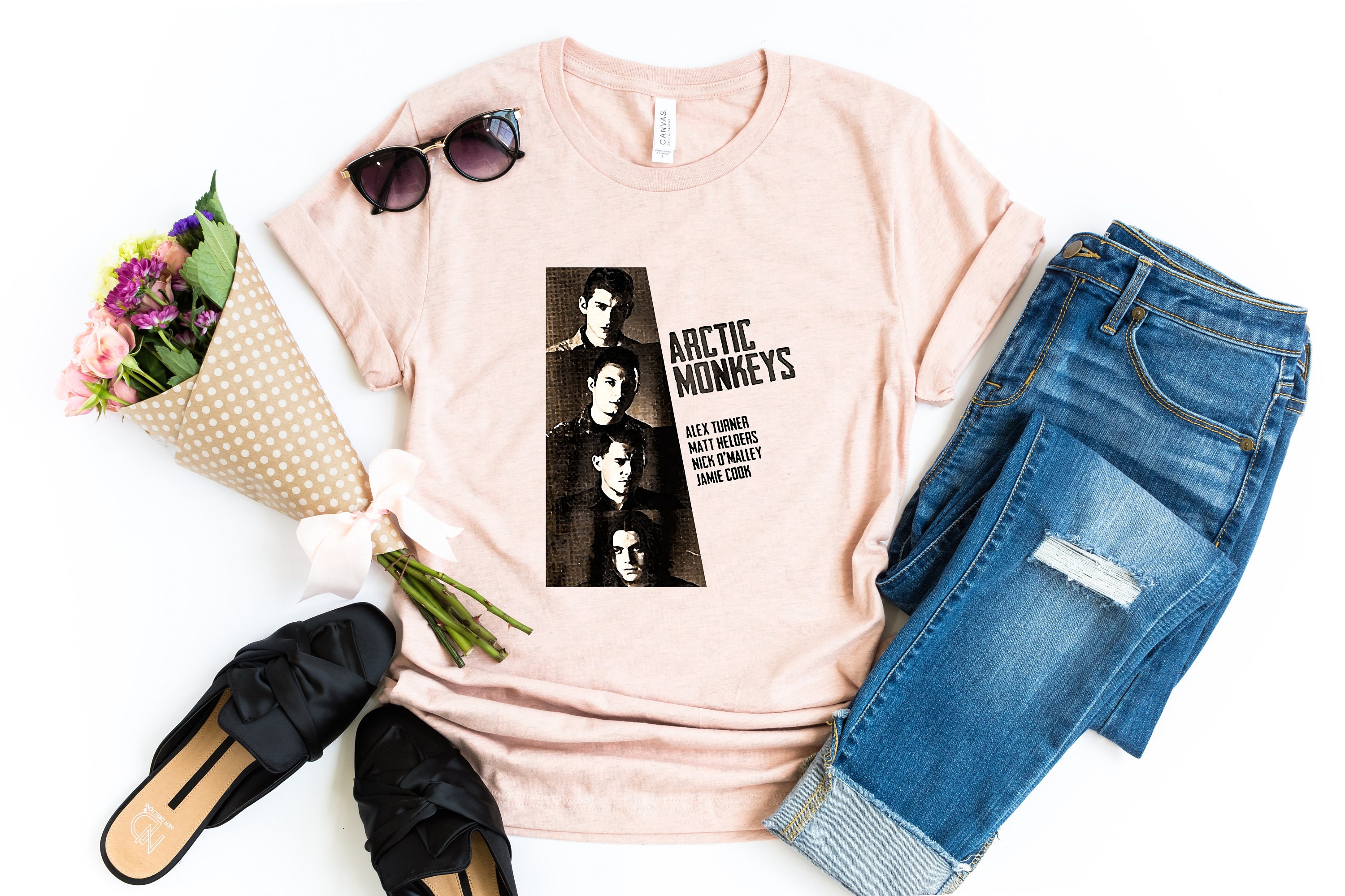 Camiseta Arctic Monkeys Rock Band Arctic Monkeys Tour 2023 Merch Para ...