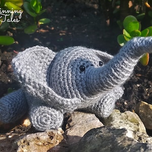 Elephant Amigurumi (no sew pattern)
