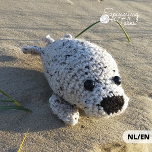 Seal Amigurumi (no sew pattern)