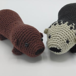Otter Amigurumi no Sew Pattern - Etsy