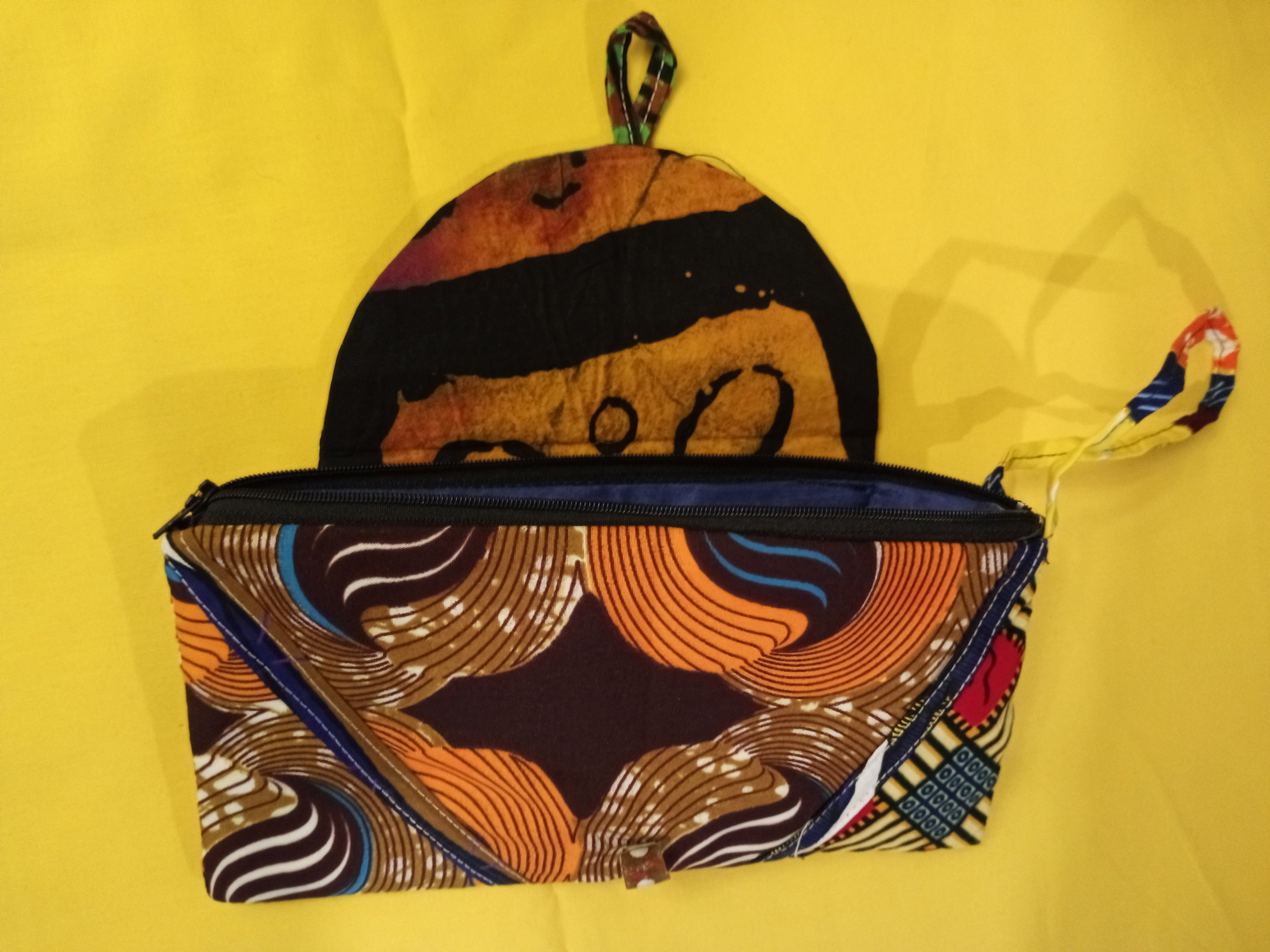 African Wallet Made of Ankara Fabric. Made in Ghana. Etsy UK
