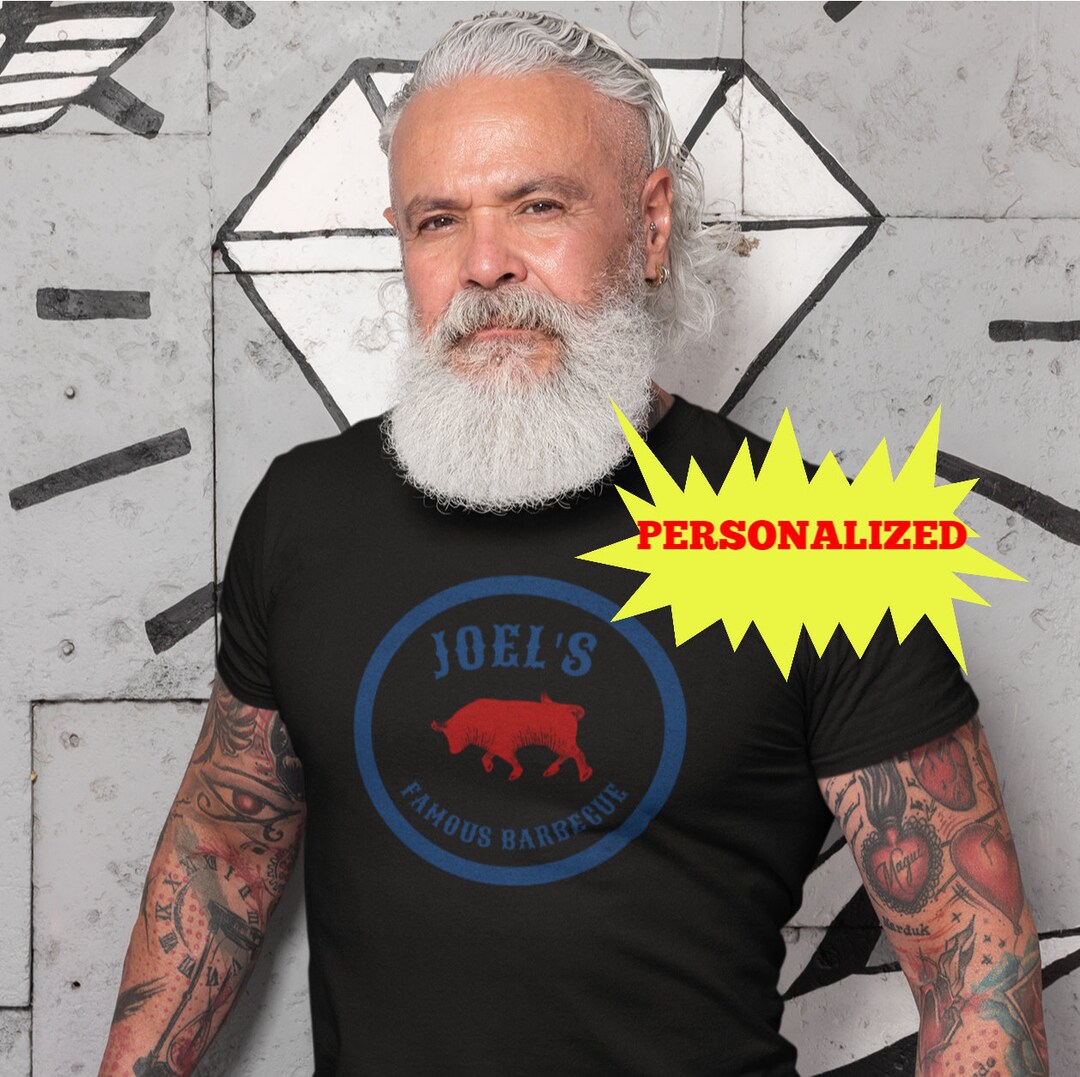 Personalized Barbecue Gift for Men, Barbecue Shirt, BBQ Accessories