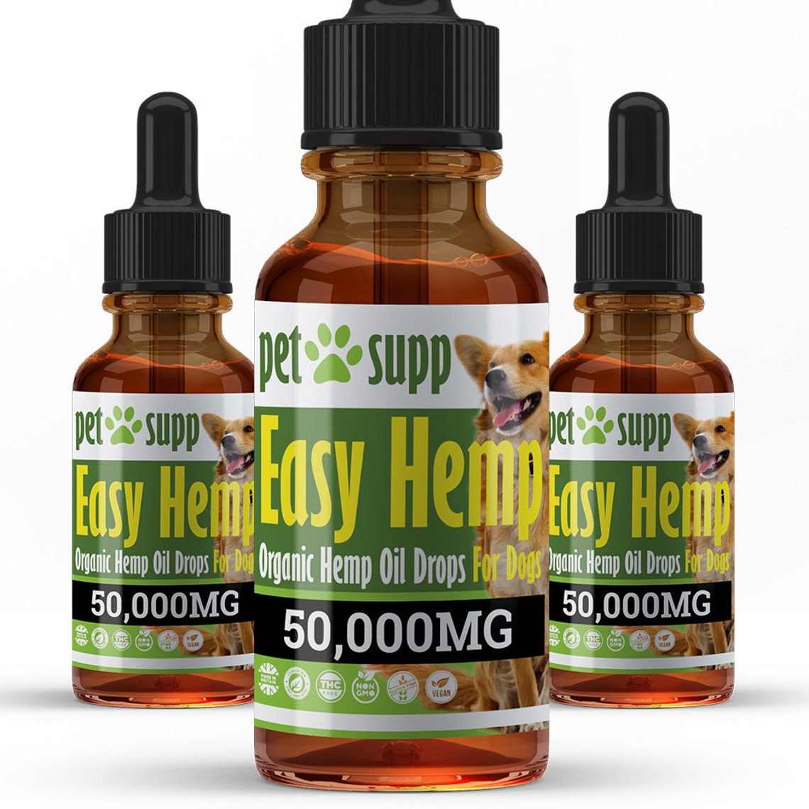 4 Pack x Hemp Oil for Dogs Hip & Joint Support Hemp Oil Etsy