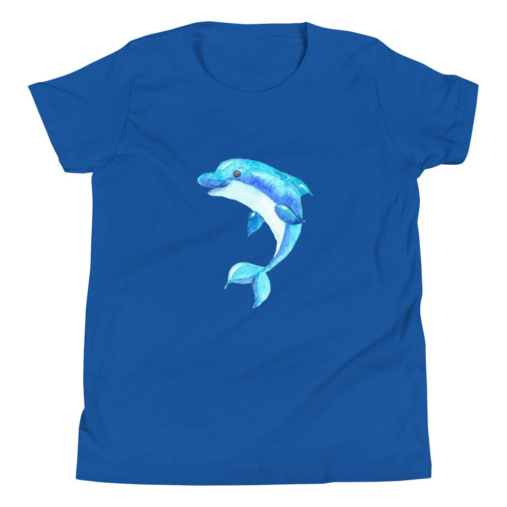 [CPGN STUDIO]★25SS★DTP MARINE DOLPHIN SHORT SLEEVE T-SHIRT Kids Dolphin Design Unisex Short Sleeve Cotton T-shirt