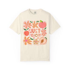 Just Peachy Unisex Garment-Dyed T-shirt