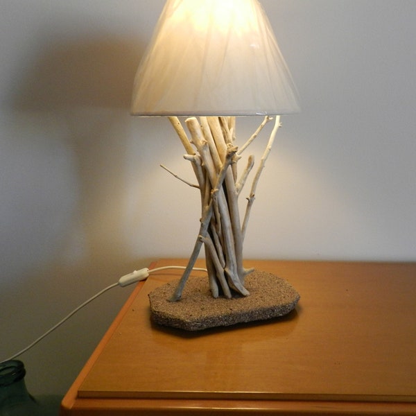 Lampe de table driftwood