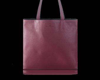 Olivia Genuine Leather Shoulder Bag, Handbag for Women - Made in Switzerland