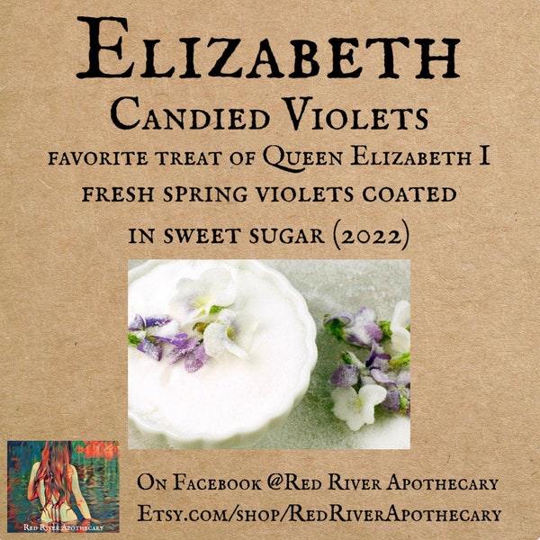 Elizabeth Perfume Oil, Indie Perfume, Candied Violets, Sweet, Floral, Violets, Sugar