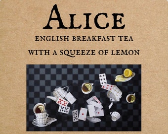 Olio profumato Alice, profumo indie, tè, limone, tè al limone, tè inglese per la colazione