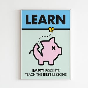 Monopolyposters met hoge resolutie: upgrade thuis-, kantoor- en gameroomdecoratie