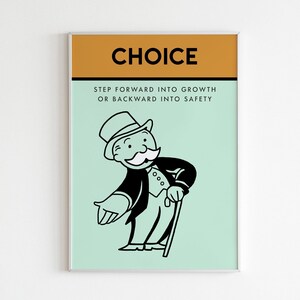 Monopolyposters met hoge resolutie: upgrade thuis-, kantoor- en gameroomdecoratie