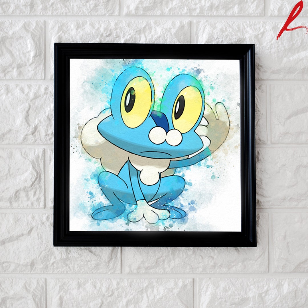 Printable Froakie Poster, Froakie Pokemon Digital Print, Pokemon Party ...