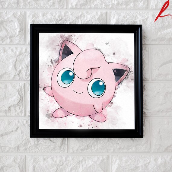 Printable Jigglypuff Poster Jigglypuff Pokemon Digital Print - Etsy