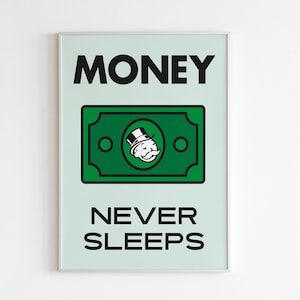 Monopolyposters met hoge resolutie: upgrade thuis-, kantoor- en gameroomdecoratie