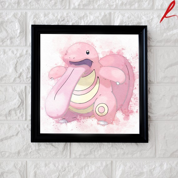 Printable Lickitung Poster Lickitung Pokemon Digital Print - Etsy
