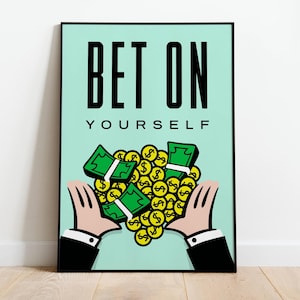 Monopolyposters met hoge resolutie: upgrade thuis-, kantoor- en gameroomdecoratie