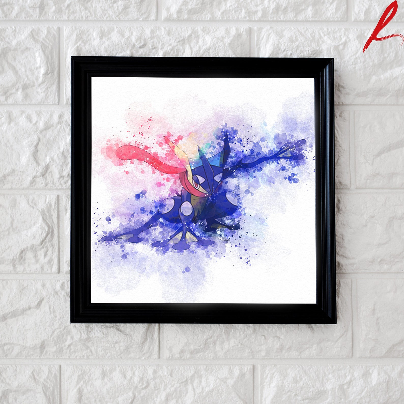 Printable Greninja Poster, Greninja Pokemon Digital Print, Pokemon ...