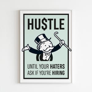 Monopolyposters met hoge resolutie: upgrade thuis-, kantoor- en gameroomdecoratie