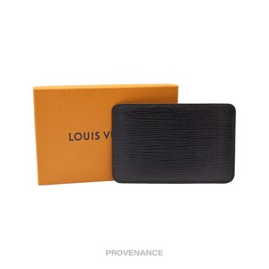 Cartera portatarjetas MALLETIER de Louis Vuitton - Epi negro