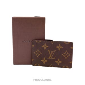 Cartera portatarjetas Louis Vuitton - Monograma "f" pequeña