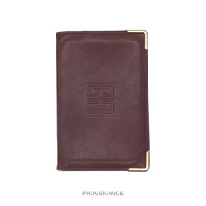 Cartera organizadora de bolsillo Givenchy - Piel color burdeos