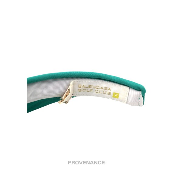 Balenciaga BB Logo Embroidered Visor - Turquoise - image 6