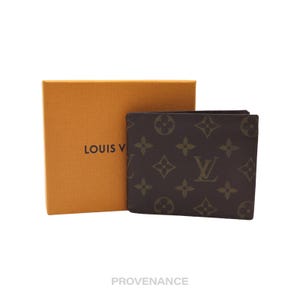 Cartera plegable Louis Vuitton - Monograma "f" pequeña