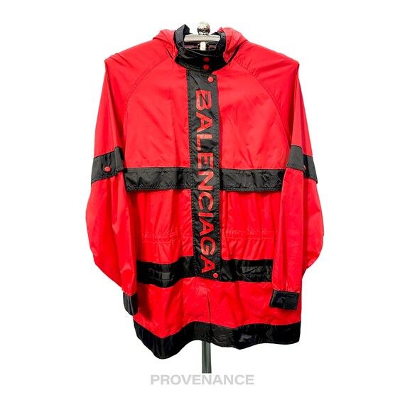 Balenciaga Golf Wind Breaker Jacket Red Etsy