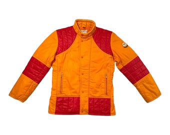 Moncler Light Ski Jacket Coat - Orange/Red