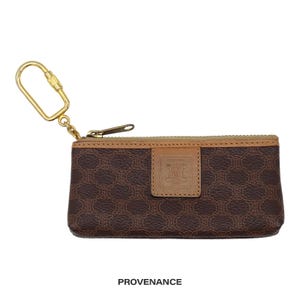 Estuche para llaves Celine Cles - Macadam Triomphe Brown